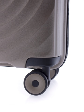 Troler Cabina Polipropilena 4 Roti Duble Cifru TSA Gladiator Ocean MG 4210 - 55 cm Bej - Img 12