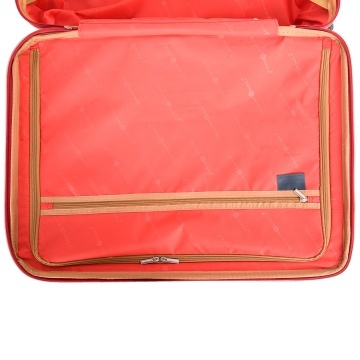 Troler Cabina Polipropilena, Fermoar Antifurt, Cifru TSA, Snowball, SW49403, 55.5 cm, Rosu - Img 13