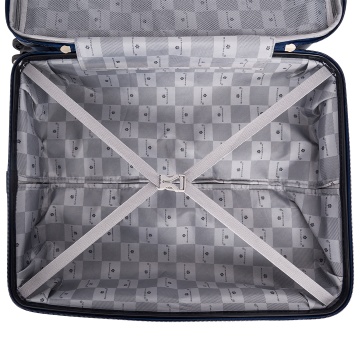 Troler cabina Snowball SW43803, polipropilena, cifru TSA, 4 roti duble, 55 cm, bleumarin - Img 4