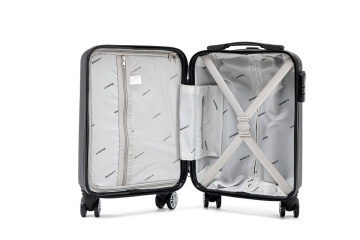 Troler Cabină XS Aventor, 40×30×20 cm, Roți Detașabile, ABS, 23 L, AV104, Negru - Img 8