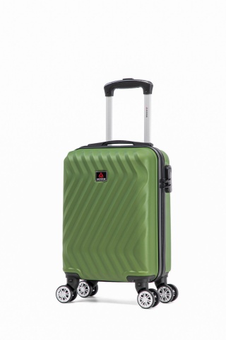 Troler Cabină XS Aventor, 40×30×20 cm, Roți Detașabile, ABS, 23 L, AV104, Verde