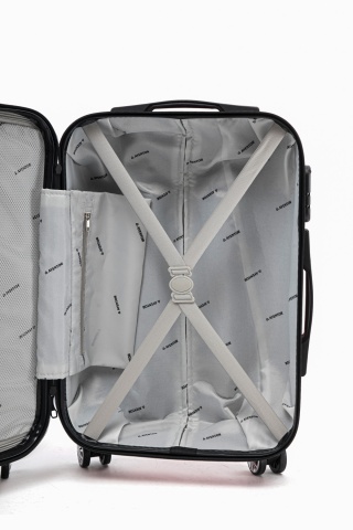 Troler Cabină XS Aventor, 40×30×20 cm, Roți detașabile, ABS, 23 L, AV104, Roșu - Img 14
