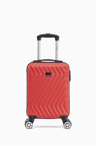 Troler Cabină XS Aventor, 40×30×20 cm, Roți detașabile, ABS, 23 L, Rosu - Img 18