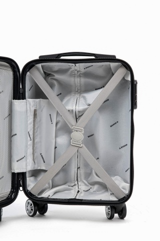 Troler Cabină XS Aventor, 40×30×20 cm, Wizz Air/Ryanair, Roți detașabile, ABS, 23 L, AV104, Verde - Img 12