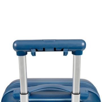 Troler cabina XS CarryOn Skyhopper Underseat, 40×30×20 cm, bagaj de mana Wizz Air, policarbonat, 19 L, cifru TSA, albastru - Img 5