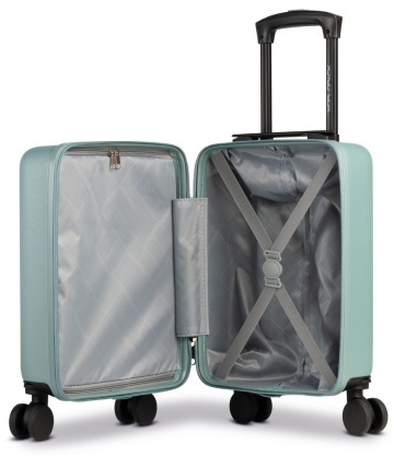 Troler Cabină XS Worldpack Underseat, 40×30×20 cm, Roți detașabile, ABS, 24 L, Albastru - Img 5