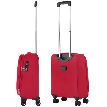 Troler de cabina extensibil CarryOn Air, bagaj de mana, 55x35x20 cm, poliester, +20% capacitate, 2.3 kg, rosu - Img 4