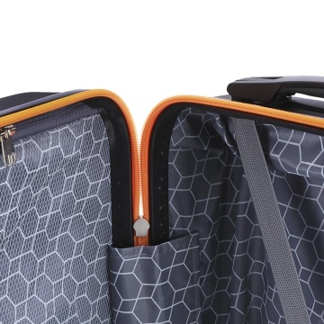 Troler de Cabină Madisson, 55x35x20 cm, ABS, Fermoar Antifurt, Cifru, 35 L, SW66802, Negru - Img 8
