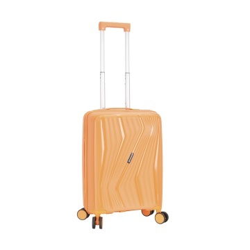 Troler de Cabină Madisson, 55x37x22 cm, Polipropilenă, Fermoar Antifurt, Cifru, 40 L, SW65603, Portocaliu