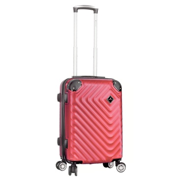 Troler de cabina Madisson SW44103, ABS, cifru, 4 roti duble, 35L, 55 cm, rosu