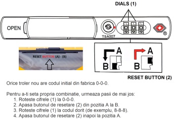Troler de cabina Snowball SW20503, policarbonat, inchidere clapeta, cifru TSA, 55 cm, negru - Img 18