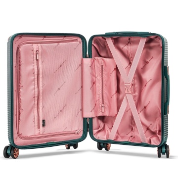 Troler de cabina Snowball SW44303, fermoar antifurt, 55 cm, policarbonat rezistent, 39L, cifru TSA, bleumarin - Img 2