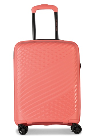 Troler de Cabină Worldpack MAUI, F10520, 55 cm, Polipropilenă, Cifru TSA, 4 Roți Duble 360°, Coral - Img 6