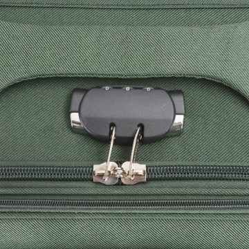 Troler Extra Large Extensibil 86x52x33 cm, Poliester, Cifru, Madisson,SW66204, Maro - Img 9