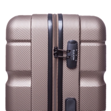 Troler Mare ABS 4 Roti ELLA ICON BRICK 1192-76 cm Maro - Img 5