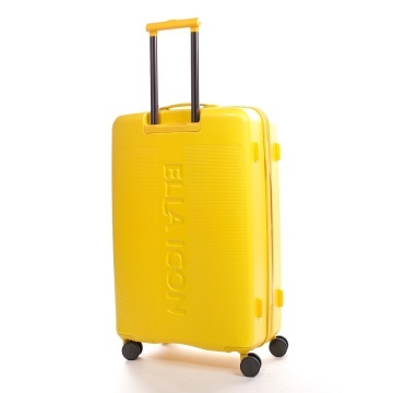 Troler Mare ABS Ella Icon Fly 1443 - 77 cm Galben - Img 3