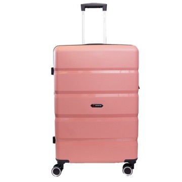 Troler mare Aventor AV102, bagaj de cala, 71.5x47.5x29 cm, polipropilena, cifru TSA, 4 roti duble 360°, rose, RESIGILAT