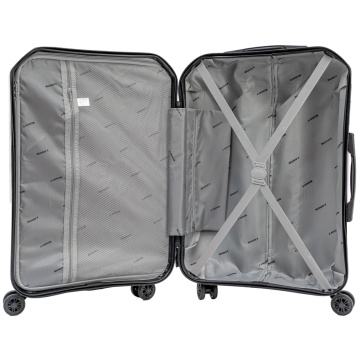 Troler mare Aventor AV103, policarbonat, 76x49x29 cm, bagaj de cala, folie de protectie, cifru TSA, bleumarin, RESIGILAT - Img 3