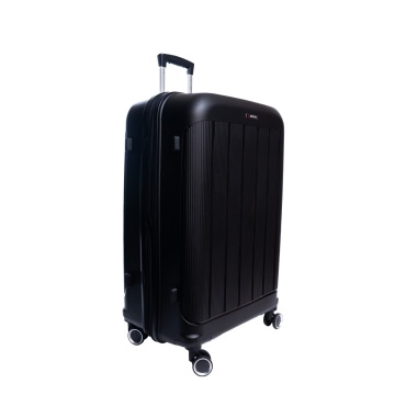 Troler mare extensibil Aventor AV101, 75.5x50x30 cm, polipropilena, bagaj de cala, fermoar antifurt, +20% capacitate, cifru TSA, negru - Img 11