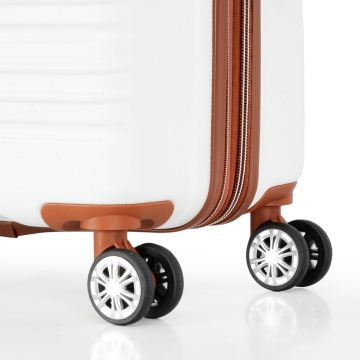 Troler mare extensibil Madisson SW33803, ABS, cifru, 4 roti duble, 77 cm, alb/milky - Img 12