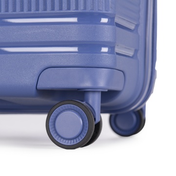 Troler Mare extensibil Stratic L Straw T, 76x51.5x30.5 cm, Bleumarin - Img 3