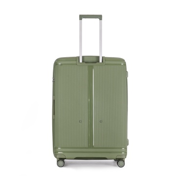 Troler Mare extensibil Stratic L Straw T, 76x51.5x30.5 cm, Verde olive - Img 9