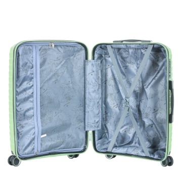 Troler mare Madisson, 77x50x29 cm, polipropilenă, bagaj de cală, 4 roți duble, cifru, SW62103, turcoaz - Img 2