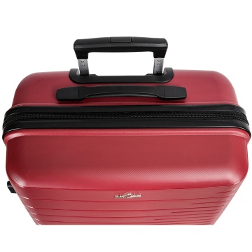 Troler Mare Madisson SW33703, Polipropilena, 4 Roti Duble, Cifru, 75 cm, Grena - Img 13