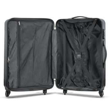 Troler mare Madisson SW56205, 77x49x30 cm, bagaj de cala, ABS, 4 roti 360°, negru - Img 2