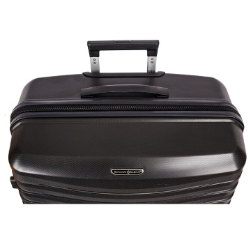 Troler mare Snowball SW43803, polipropilena, cifru TSA, 4 roti duble, 77 cm, negru - Img 9