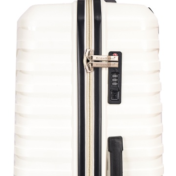 Troler mare Snowball SW43803, polipropilena, cifru TSA, 4 roti duble, 77 cm, alb - Img 12