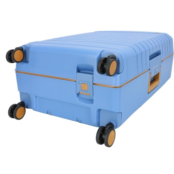 Troler Mediu 68x47x26 cm Snowball, 100% Polipropilenă, Închidere Clapetă, SW57203, Albastru - Img 18