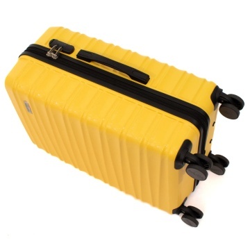 Troler Mediu ABS 4 Roti Duble Ella Icon Assign 1912-65.5 cm Galben - Img 6