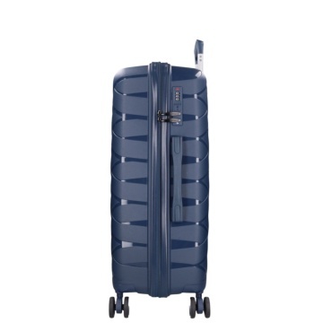 Troler mediu Benzi BZ 5806, polipropilena, cifru, 4 roti duble, 66 cm, coral - Img 4