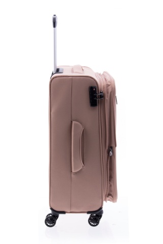 Troler Mediu, Extensibil, 4 Roti Duble, Nylon, Gladiator, Arctic, MG 3711 - 66 cm, Rose - Img 6