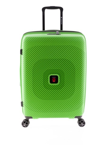 Troler Mediu Extensibil 67x47x25 cm Gladiator Vincent, Polipropilenă, Cifru TSA, Verde - Img 9