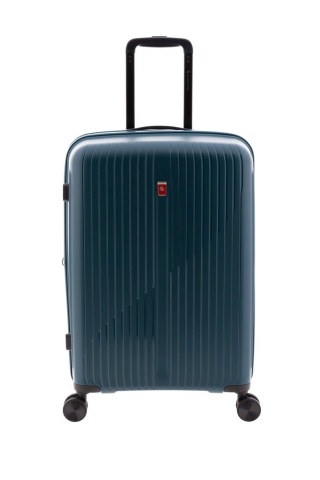 Troler mediu extensibil Gladiator Calypso, polipropilena, cifru TSA, 63 cm, turcoaz - Img 7