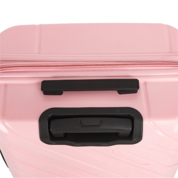 Troler mediu extensibil Madisson SW43903, polipropilena, cifru, 4 roti duble, 68 cm, galben - Img 7