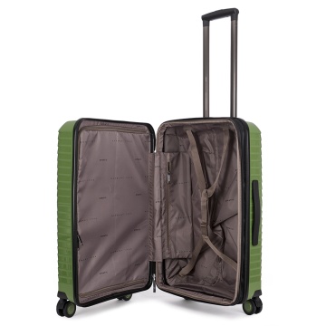 Troler Mediu Extensibil Polipropilena Stratic Bright M - 66 cm Verde inchis - Img 2