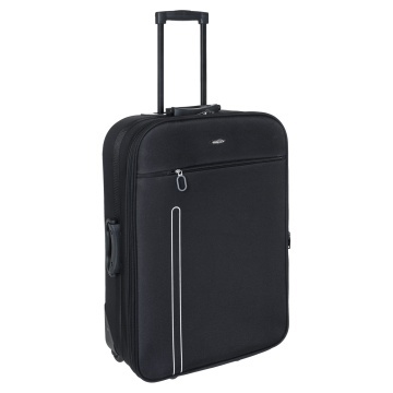 Troler mediu extensibil SEAGULL SG 778, bagaj de cala, poliester, 67x40x20 cm, 2 roti, negru