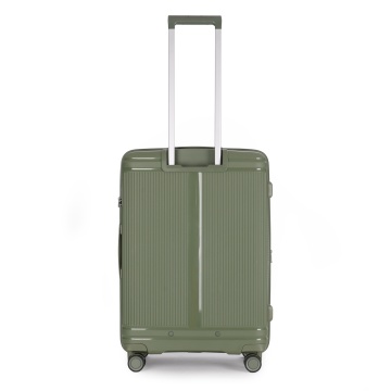 Troler Mediu extensibil Stratic M Straw T, 67x46.5x27.5 cm, Verde olive - Img 8