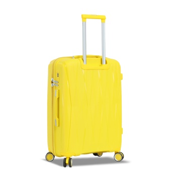 Troler mediu Madisson, 100%polipropilena, 67x43x25 cm, SW51103, galben - Img 13