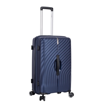 Troler mediu Snowball SW47203, polipropilena, fermoar antifurt, cifru TSA, 4 roti duble, 69 cm, bleumarin - Img 22