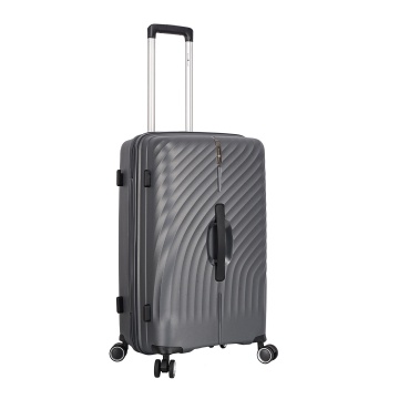 Troler mediu Snowball SW47203, polipropilena, fermoar antifurt, cifru TSA, 4 roti duble, 69 cm, antracit - Img 22