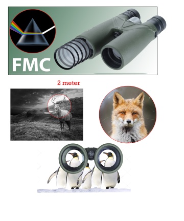 Binoclu MacGyver 8-15x Zoom Hi-Tech Vari-Focus, BAK4, Lentile Multi-Coated UV, Focalizare de la 2 m, 701073 - Img 2