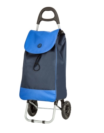 Carucior cumparaturi Madisson SW42034, 2 roti, poliester 600D, bleumarin