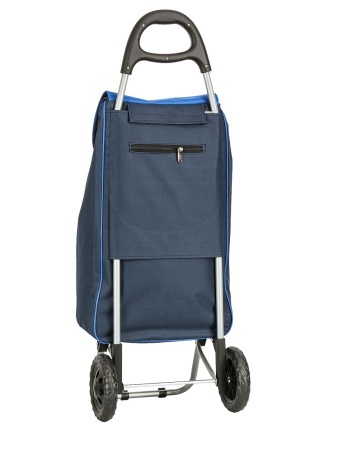 Carucior cumparaturi Madisson SW42034, 2 roti, poliester 600D, bleumarin - Img 4