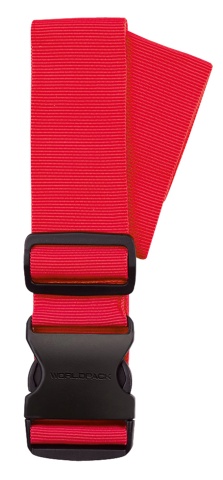 Curea de bagaj Worldpack, F00112, Rosu