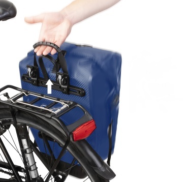 Geanta Bicicleta Material Tarpaulin Dutch Mountains Carbon 604385 Albastru - Img 7
