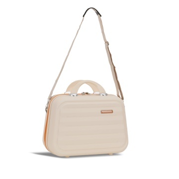 Geantă Cosmetice 33x25x16 cm, ABS, 14 L, Madisson SW66802, Alb/Milky - Img 9